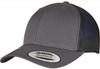 Flexfit FX6606RT YP Classics Recycled Retro Trucker Cap 2-Tone - Charcoal/Black - One Size