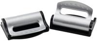 HP Safety belt stopper pair, black/silver - thumbnail