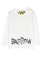 Barrow kids teddy-bear cotton T-shirt - Blanc