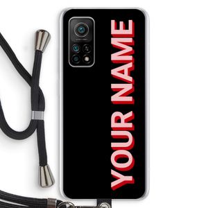 Namecase: Xiaomi Mi 10T 5G Transparant Hoesje met koord