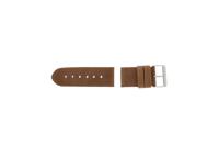Horlogeband Universeel 830.03.20 / Short / 70x40mm Leder Bruin 20mm