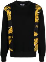 Versace Jeans Couture chemise en coton à motif baroque - Noir