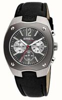 Horlogeband Breil TW0389 Leder Zwart
