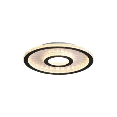 Searchlight PlafonniereRoundel zwart - 25688-35BK
