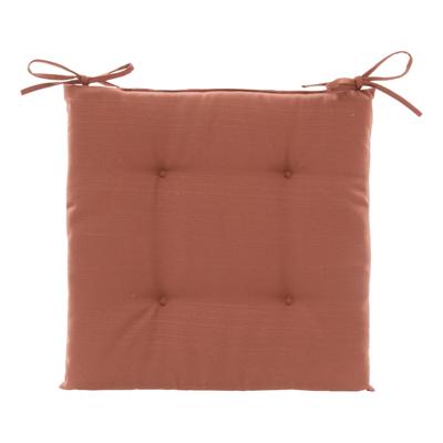 Hespiride Stoelkussen Altea - 40 x 40 cm - terracotta - polyester - tuinkussen