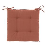 Hespiride Stoelkussen Altea - 40 x 40 cm - terracotta - polyester - tuinkussen