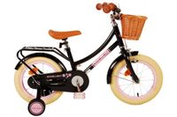 Volare excellent kinderfiets - meisjes - 14 inch - zwart