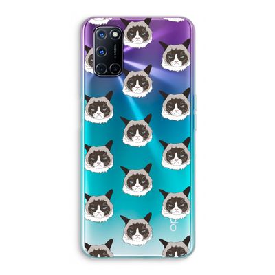 It's a Purrr Case: Oppo A72 Transparant Hoesje