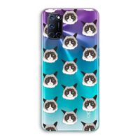 It's a Purrr Case: Oppo A72 Transparant Hoesje