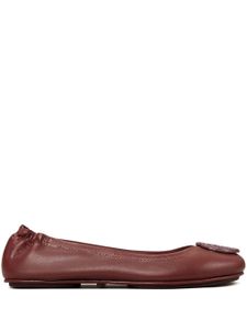 Tory Burch ballerines Minnie Travel à talons - Rouge