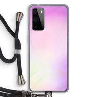 Flow mist pastel: OnePlus 9 Pro Transparant Hoesje met koord