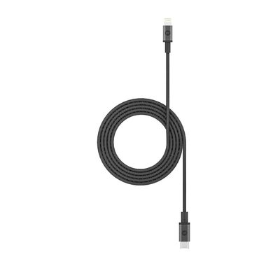 mophie 409903200 Lightning-kabel 1,8 m Zwart mophie 409903200 Lightning-kabel 1,8 m Zwart