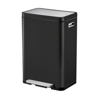 EKO x-cube pedaalemmer 2x20l zwart - thumbnail