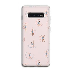 Dancing #3: Samsung Galaxy S10 4G Transparant Hoesje