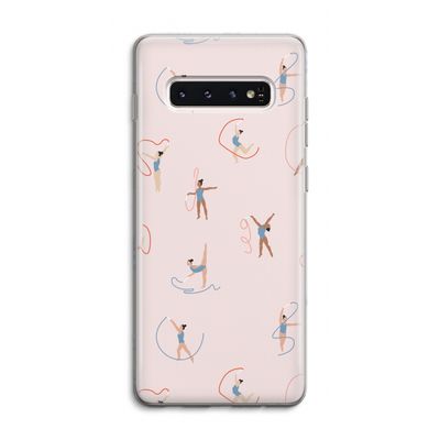 Dancing #3: Samsung Galaxy S10 4G Transparant Hoesje