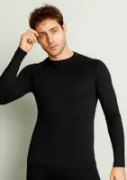 Heren thermo shirt Lange mouw - Warm ondershirt met ronde hoge hals mannen