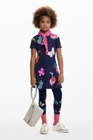 Skaterjurk met fruitprint - BLUE - 9/10