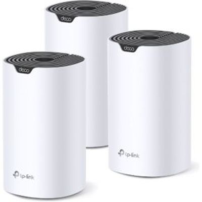 TP-Link Deco S7 (3-pack) Dual-band (2.4 GHz / 5 GHz) Wi-Fi 5 (802.11ac) Wit, Zwart Intern