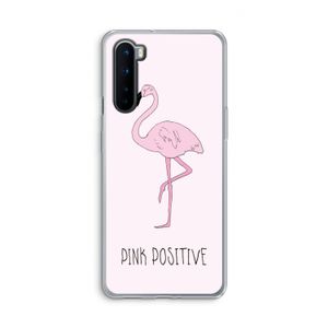 Pink positive: OnePlus Nord Transparant Hoesje