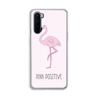 Pink positive: OnePlus Nord Transparant Hoesje
