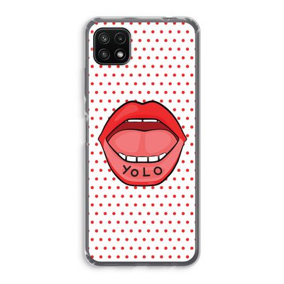 Yolo Denise: Samsung Galaxy A22 5G Transparant Hoesje