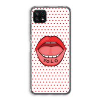 Yolo Denise: Samsung Galaxy A22 5G Transparant Hoesje
