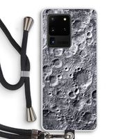 Maanlandschap: Samsung Galaxy S20 Ultra Transparant Hoesje met koord