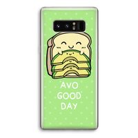 Avo Good Day: Samsung Galaxy Note 8 Transparant Hoesje