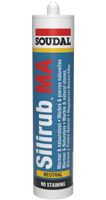 Soudal Silirub MA | Siliconenkit | Marmergrijs | 300 ml - 104528