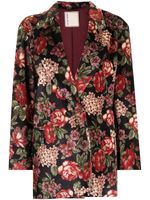 Antonio Marras blazer à fleurs - Noir