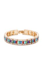 Kenneth Jay Lane bracelet baguette à ornements en cristal