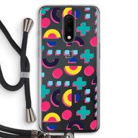 8-bit N°2: OnePlus 7 Transparant Hoesje met koord