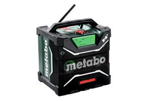 Metabo RC 12-18 32W BT DAB+ Accu Bouwradio met laadfunctie en bluetooth 12-18V | excl. accu&apos;s en lader