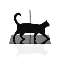 Bokstöd Versa Metaal Ijzer Kat 10 x 14 x 10 cm - thumbnail