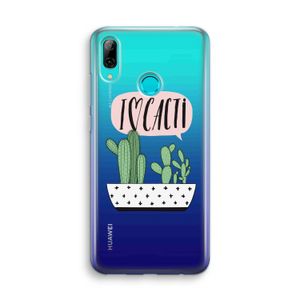 I love cacti: Huawei P Smart (2019) Transparant Hoesje