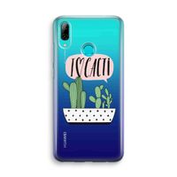 I love cacti: Huawei P Smart (2019) Transparant Hoesje