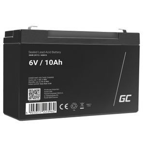 Green Cell AGM16 UPS-accu Sealed Lead Acid (VRLA) 6 V 10 Ah