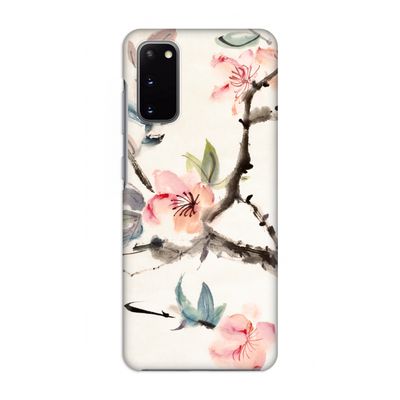 Japanse bloemen: Volledig geprint Samsung Galaxy S20 Hoesje