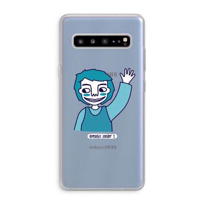 Zwaai: Samsung Galaxy S10 5G Transparant Hoesje