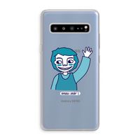 Zwaai: Samsung Galaxy S10 5G Transparant Hoesje