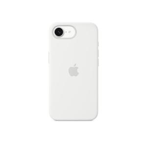 AppleiPhone 16e Silicone Case Telefoonhoesje Wit