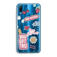 Positivity: Huawei P20 Lite Transparant Hoesje