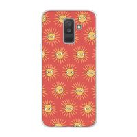Zon: Samsung Galaxy A6 Plus (2018) Transparant Hoesje