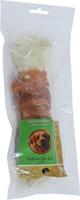 Natuurlijke Snack kluif geknoopt plus kip 20 cm zak a 1st - Gebr de boon