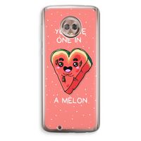 One In A Melon: Motorola Moto G6 Transparant Hoesje