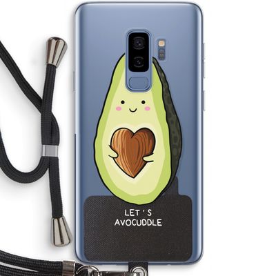 Avocuddle: Samsung Galaxy S9 Plus Transparant Hoesje met koord