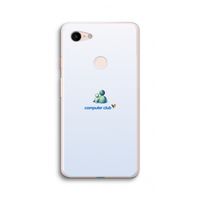 MSN: Google Pixel 3 XL Transparant Hoesje MSN: Google Pixel 3 XL Transparant Hoesje