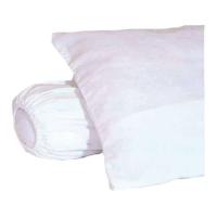Kussensloop 100% katoen geborsteld 60x60 cm wit Kussensloop 100% katoen geborsteld 60x60 cm wit