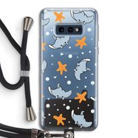 Manta: Samsung Galaxy S10e Transparant Hoesje met koord