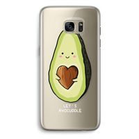 Avocuddle: Samsung Galaxy S7 Edge Transparant Hoesje Avocuddle: Samsung Galaxy S7 Edge Transparant Hoesje